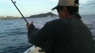 Todz catches a Mahi Mahi (dorado)