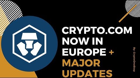 CRYPTO.COM APP NOW IN EU 🙌 New Exchange, Syndicate, Get FREE MCO Tokens From Binance & Crypto.com