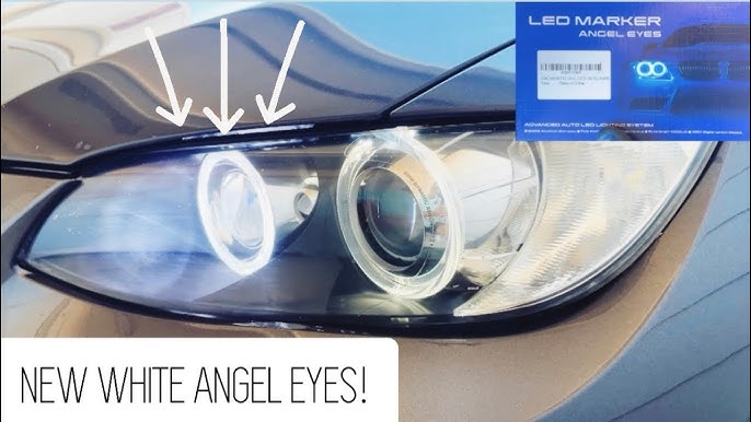 Installing Lux H8 189 Angel Eyes: BMW E92 M3 