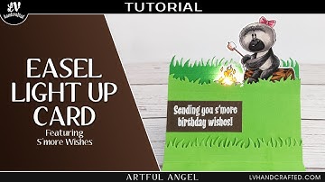 Easel Light Up - No need to "Push here"