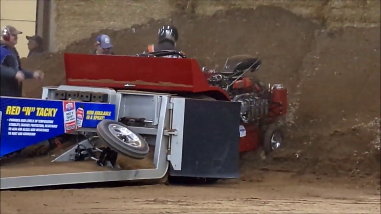 Keystone Nationals Indoor Truck and Tractor Pull 2019 Saturday day session Mini Modified