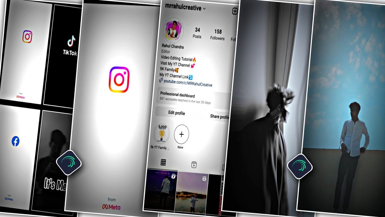 Introducing To Social Media Status Editing alight motion Video editing ...