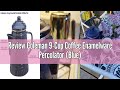Review Coleman 9-Cup Coffee Enamelware Percolator (Blue)