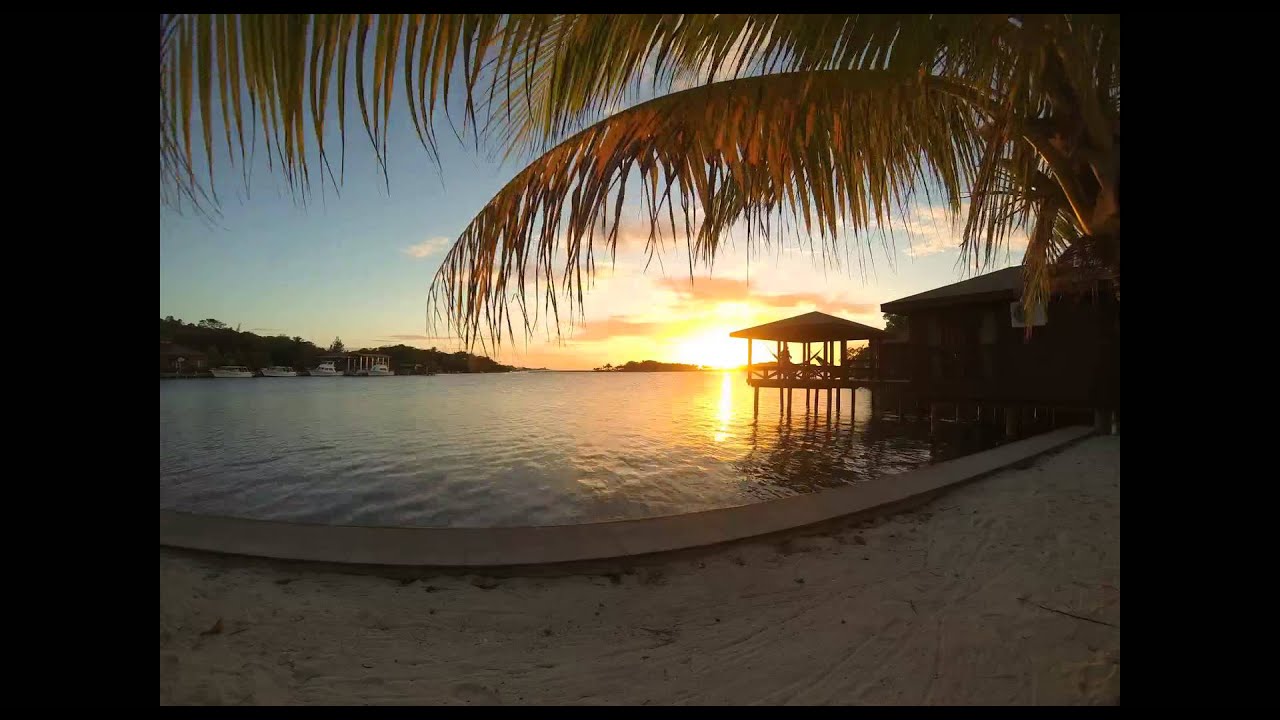 Roatan sunset TL