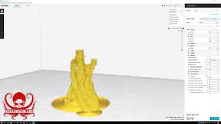 Cura - How to see layers and use tree supports