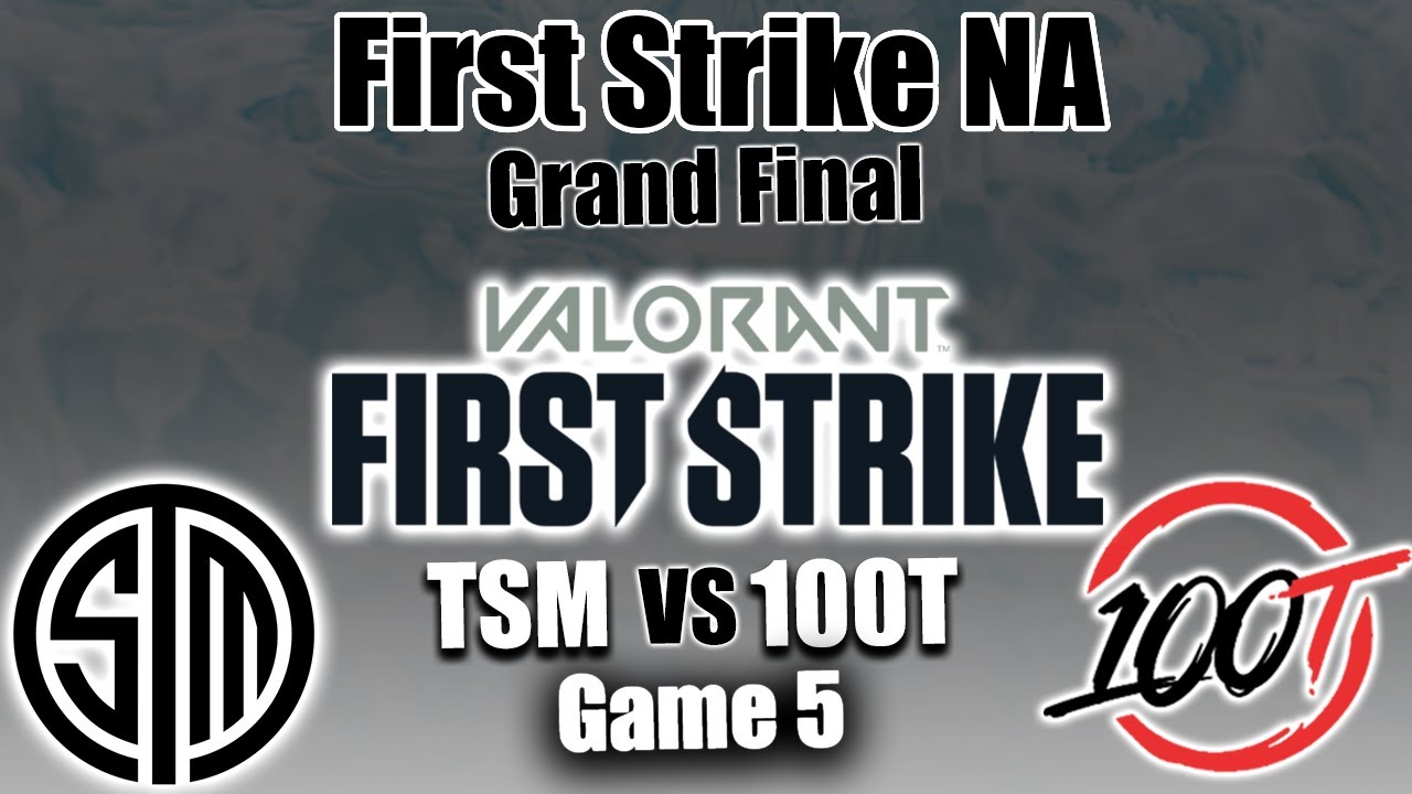 TSM VS 100 Thieves Game 5 - VOD | Valorant First Strike NA - Regional Finals | Grand Finals