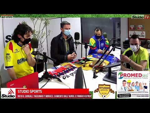 Studio Sports falando de VEC