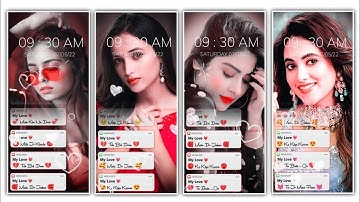 How To Make Message Box Lyrics Video Editing Alight Motion | Full Screen Lyrics Video Editing
