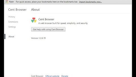 Cent Browser (removal instructions)
