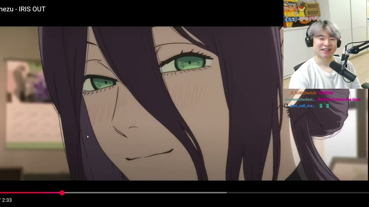 PEAK SONG - FULL CHAINSAW MAN MOVIE MUSIC | Kenshi Yonezu IRIS OUT REACTION 米津玄師