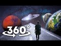 Universe vr 360 solar systems  comparison planets 