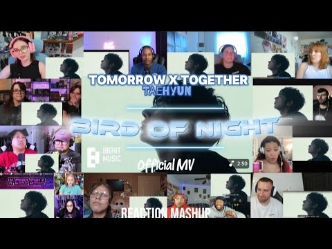태현 (TAEHYUN) 'Bird of Night' Official MV | REACTION MASHUP