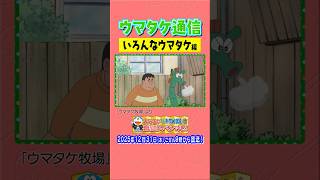 【ウマタケ通信】実は1頭1頭性格が違う#ウマタケ #ドラえもん #doraemon  #大みそかだよドラえもん