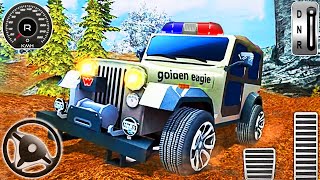 Offroad Jeep Police Driving Simulator - Luxury (SUV 4x4) Prado Stunts - New App GamePlay screenshot 2
