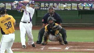 08/11 兄弟 vs 義大 六局下,王勝偉Nice Play精采跳接,接殺掉林益全