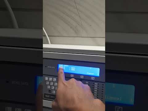 برمجة لوحات إنذار الحريق