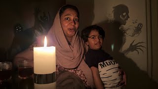 a SCARY NIGHT in NEW HOUSE..🙄 ( DARK )