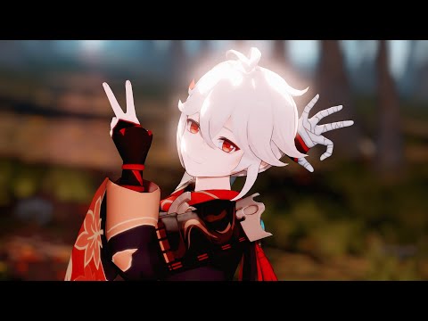 【MMD | 原神】グッバイ宣言【楓原万葉】