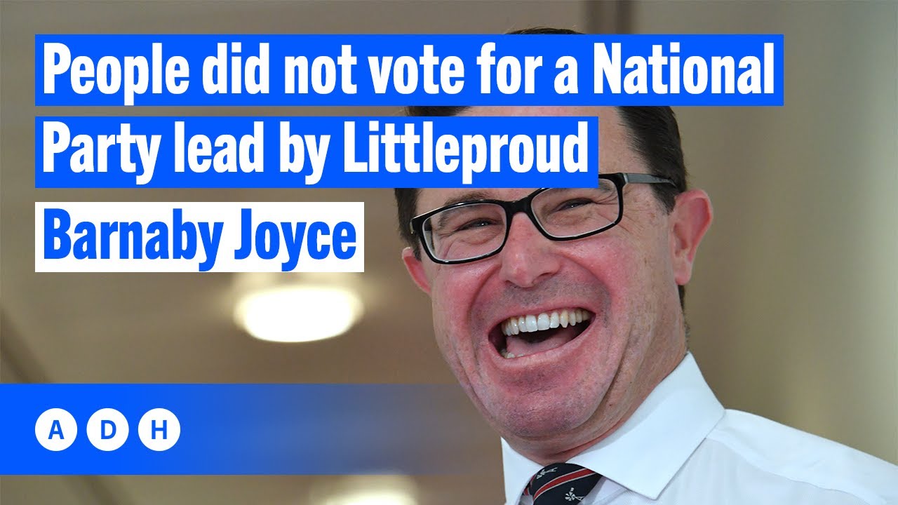 ⁣People did not vote for a National Party lead by Littleproud | Alan Jones