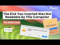 Der angeschloßene Datenträger konnte von diesem Computer nicht gelesen werden [3 Lösungen]