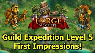Forge of Empires: Guild Expedition Level 5 IS OUT! Crazy New Rewards, 'Defense' & Fortifications!