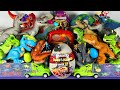 Jurassic World Unboxing Review Asmr Colorful Dinosaur T-rex Indominus Rex Raptor Spino Dino Trucks