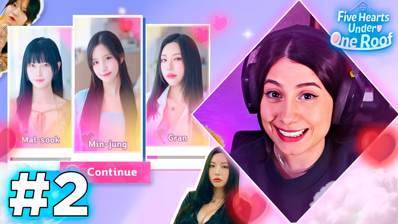 YAYAH JOGANDO UM JOGO DE ENCONTRO - FIVE HEARTS UNDER ONE ROOF EP. #2 | Yayah Vods