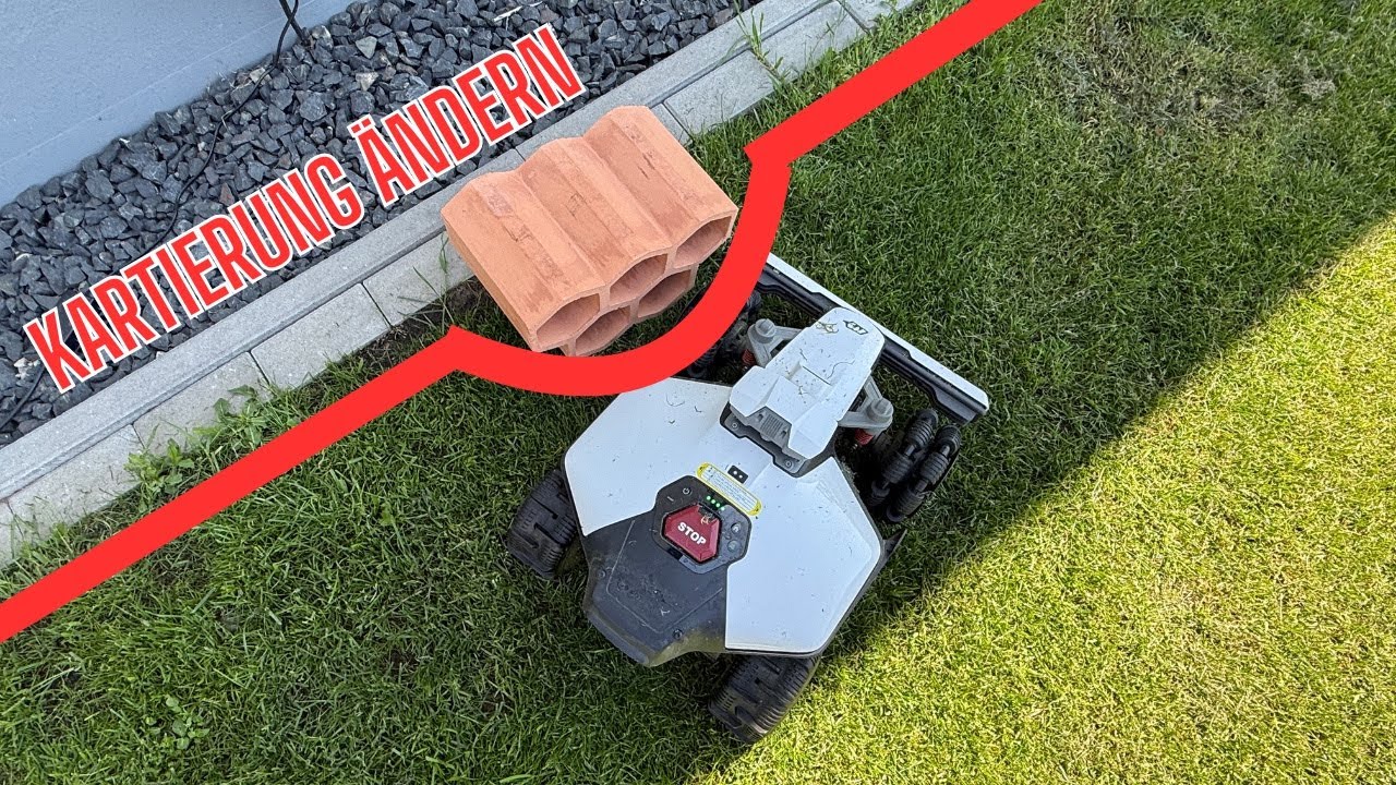 Mammotion LUBA Mini Kartierung ändern: So passt du die Mähkarte in der App ganz einfach an!