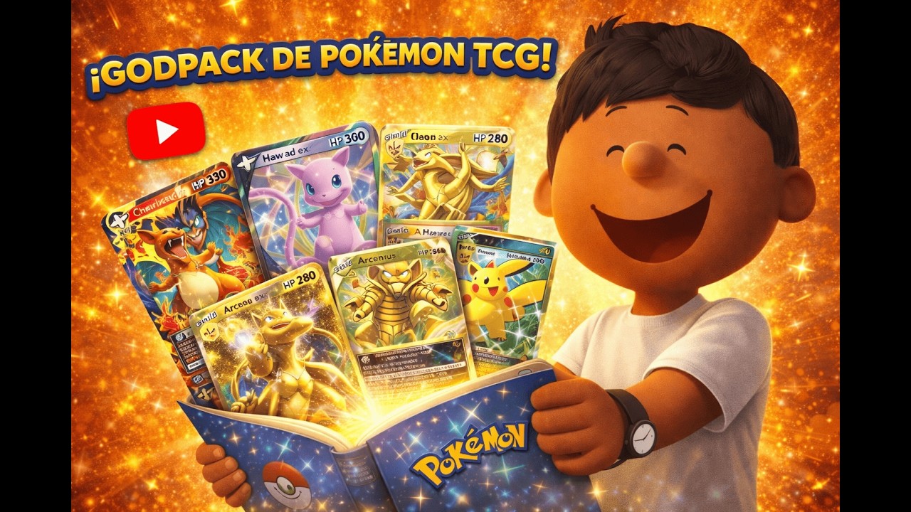 😱🔥 ¡GOD PACK IMPOSIBLE! ME SALIÓ LA MEJOR SUERTE en Pokémon TCG 🃏✨