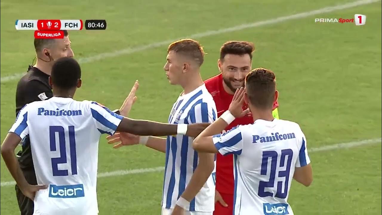 Gol ''de pe altă planetă'' marcat în Superliga din România: cum s-a  terminat meciul dintre Iași și Hermannstadt