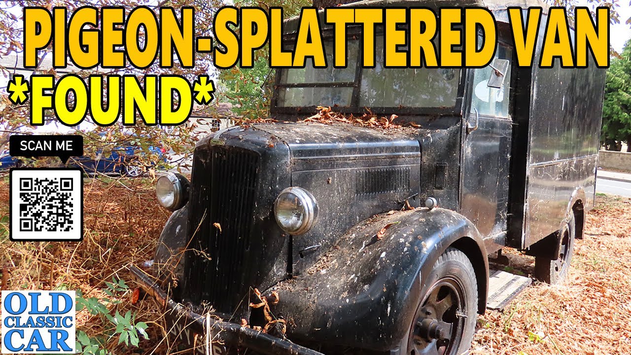 Ух ты! Редкий фургон Morris замечен на обочине дороги.