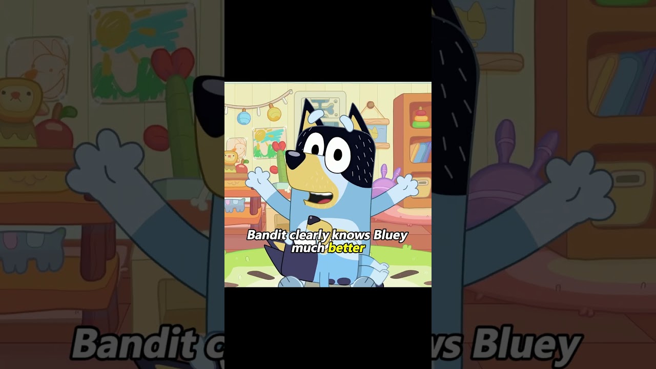 Do you believe in the divorce theory from *Bluey*? 