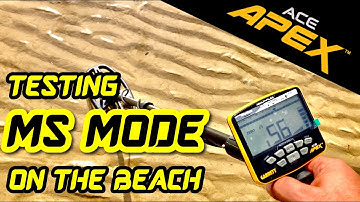 Garrett APEX Wet Sand Test Metal Detecting UK 2020