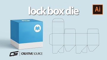 Auto Lock Box Die  हिन्दी اردو | Pasting Lock Box Die | Creative Source 2011 | 27th December, 2020