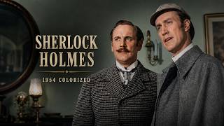 🔴Sherlock Holmes 1954 Colorized 24/7 Livestream | Detective stories | Sherlock Holmes online