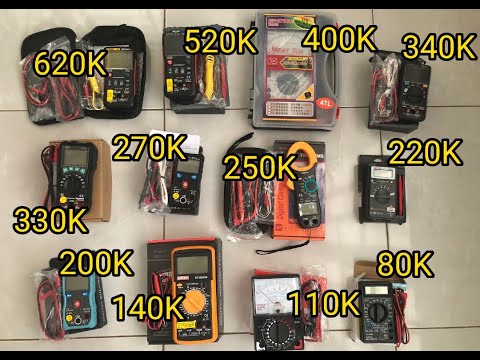Video 12 Đồng hồ đo điện vạn năng Mới Nhất 2022 | Giá Bình... - youtube