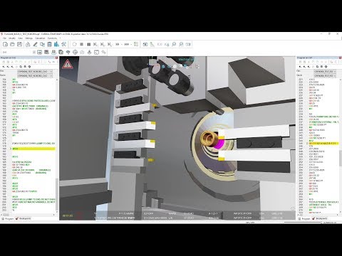 Tsugami machine simulation with Eureka Virtual Machining 9