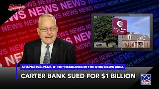 CARTER BANK SUED FOR 1 BILLION DOLLARS