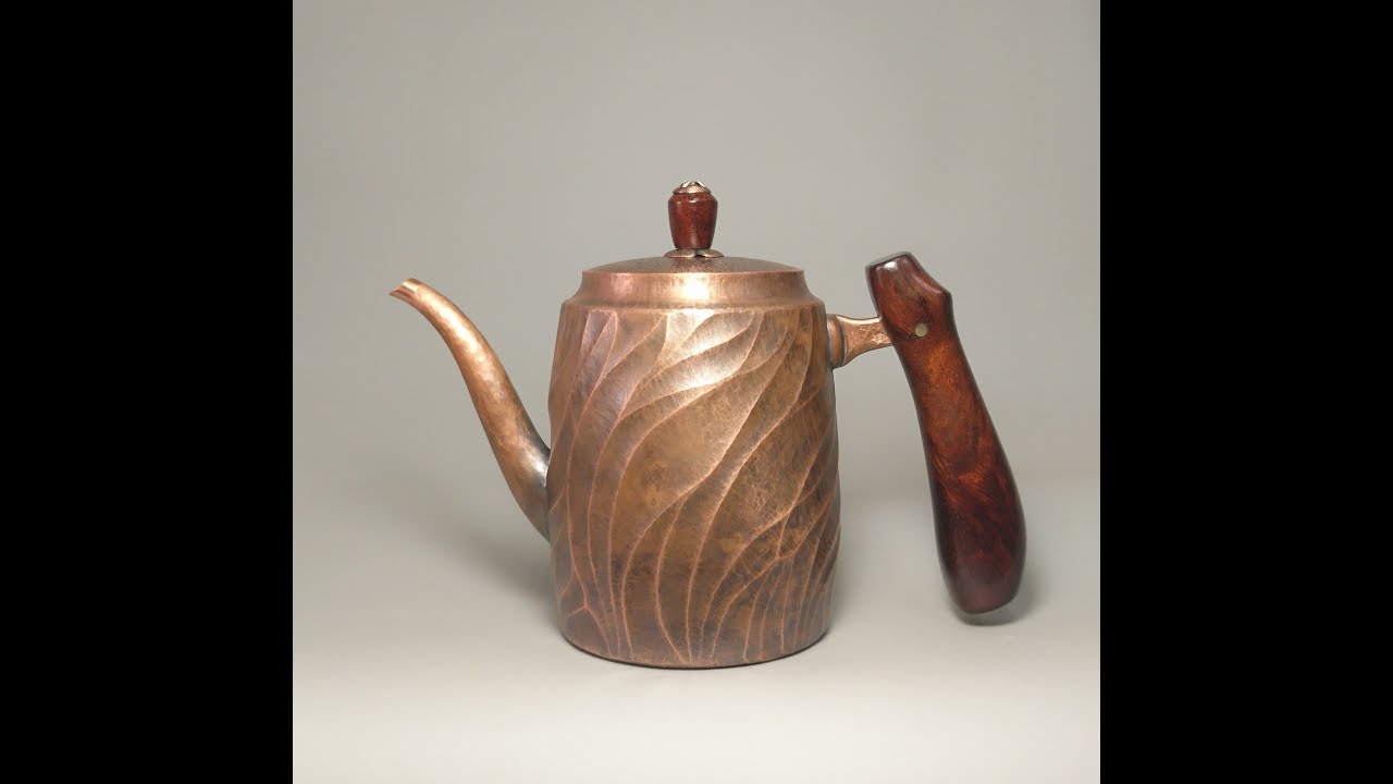 金工-鎚起銅器-陳元鴻手沖壺