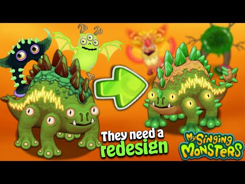 Monsters that urgently need a redesign in My Singing Monsters