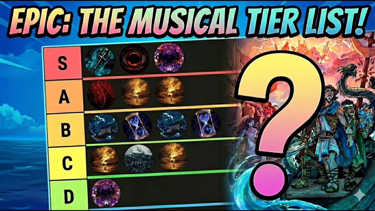 Epic The Musical Tier List!!! - YouTube