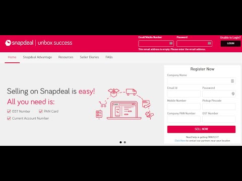 STEP BY STEP SNAPDEAL SELLER ACCOUNT IN 5 MINUTS || 5 मिनट में SNAPDEAL SELLER ACCOUNT बनाएं हिंदी