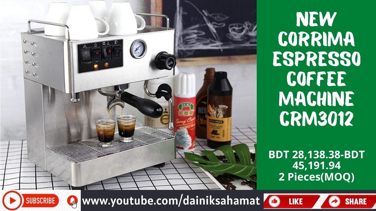 corrima Espresso coffee machine CRM3012 