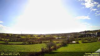 Carnkie Weather Timelapse - 29th March 2020