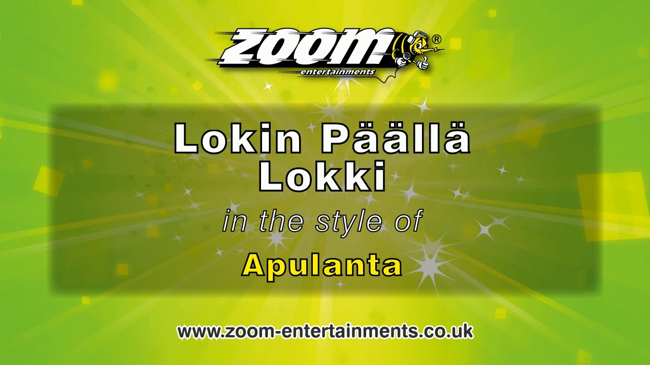 Apulanta - Lokin Päällä Lokki - Karaoke Version from Zoom Karaoke