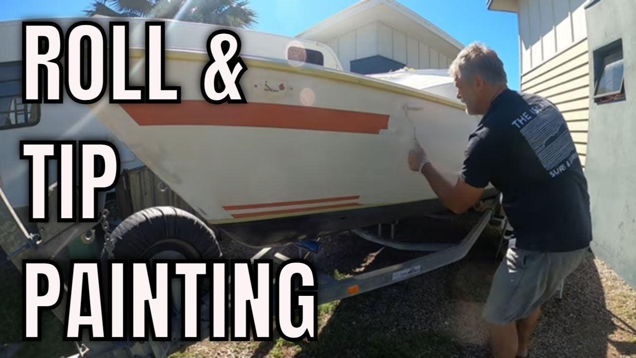 Roll and Tip Painting Technique. Followed with non-slip Kiwigrip - YouTube