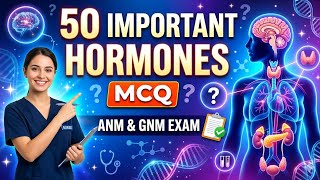 Human Hormones MCQ for ANM GNM | 50 Important Questions with Answers(In Bengali language)