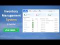 Appian Inventory Management System Demo | Products, Transactions & Dashboard