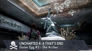 UNCHARTED 4: A Thief's End - Easter Egg #5 - The Archer screenshot 4