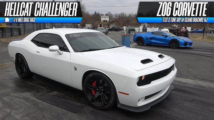 Hellcat vs Corvette Z06 Drag Race Showdown!
